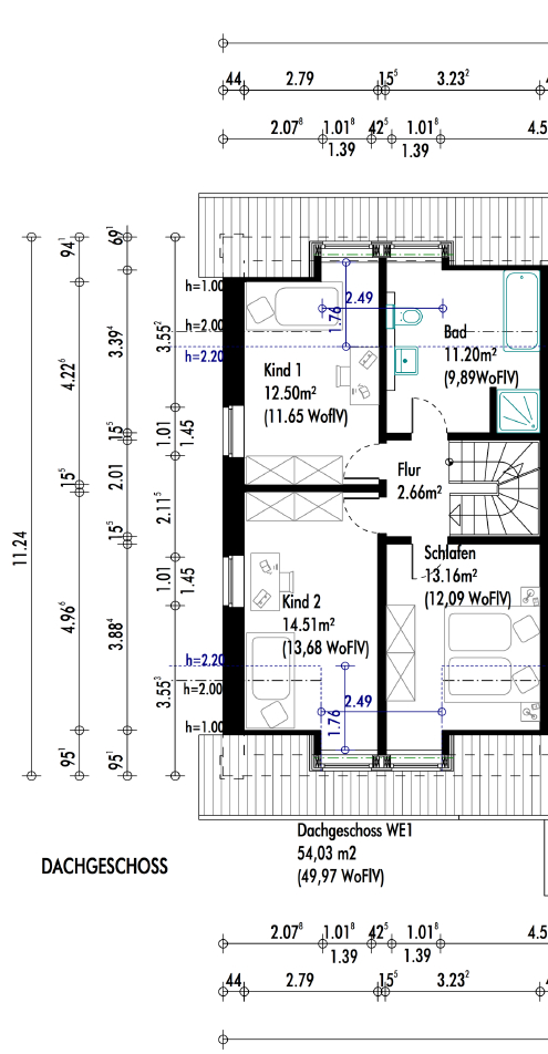 Grundriss DG