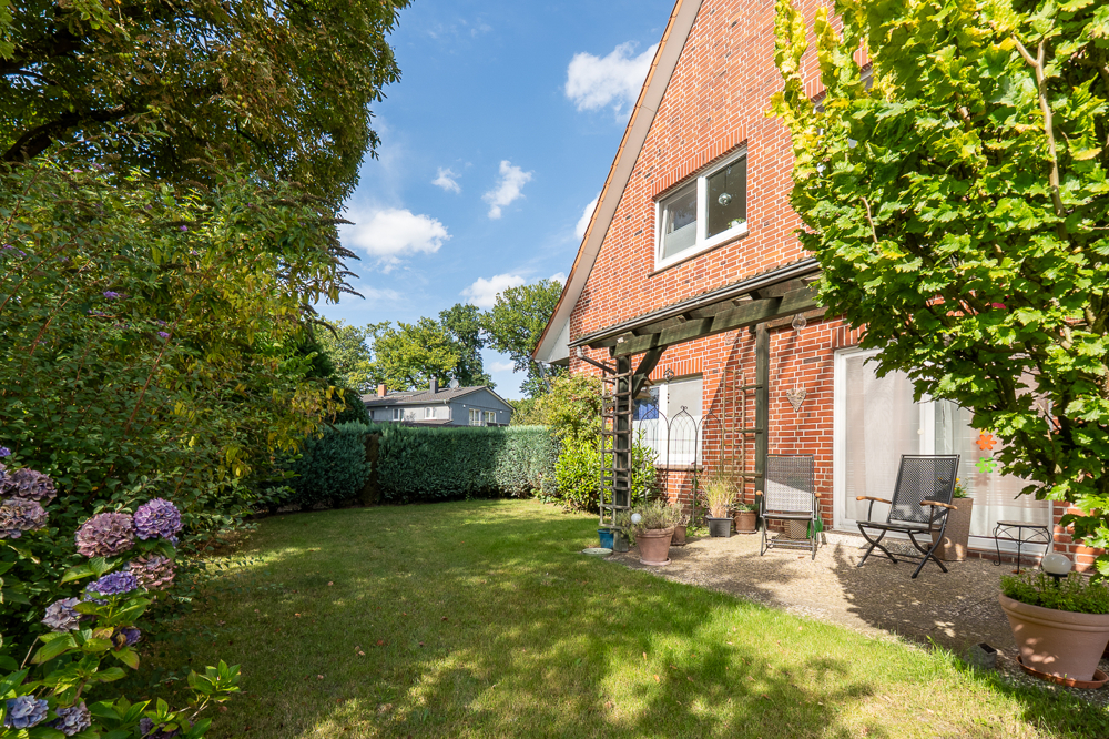 Garten hinten